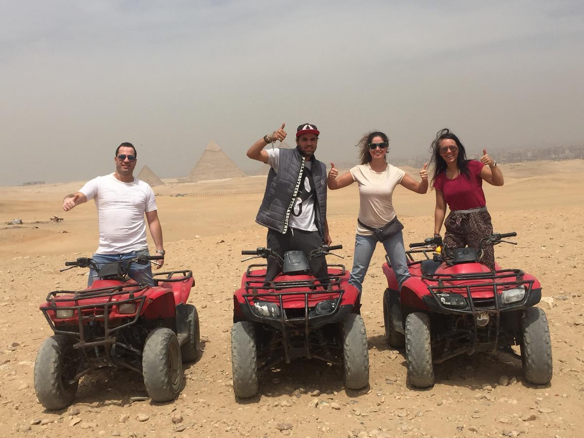 Kafret el-Gabal Happy Days Pyramids Inn מראה חיצוני תמונה